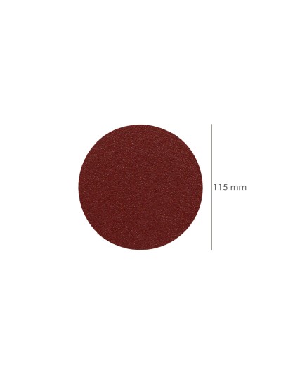 Lija Recambio Velcro Disco Ø 125 mm. Con Agujeros Grano 120 (10 Piezas)