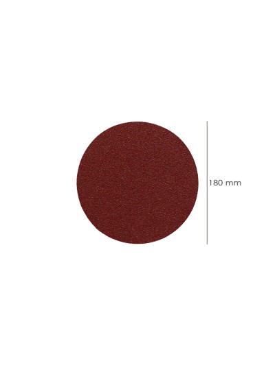 Lija Recambio Velcro Para Amoladora Ø 180 mm. grano 120 (10 Piezas)