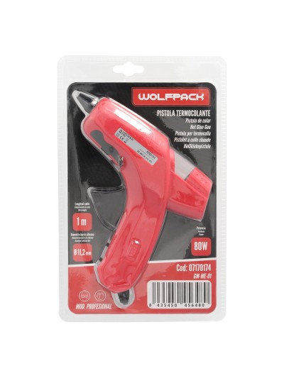 Pistola Termocolante Wolfpack-IDE  80 w. / 11,5 mm Profesional