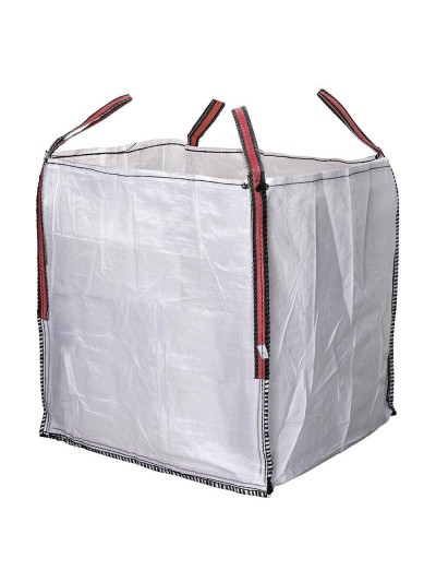 Saco Obra Big Bag Rafia 90x90x90cm. Carga Máxima Seg. 1.000 Kg.