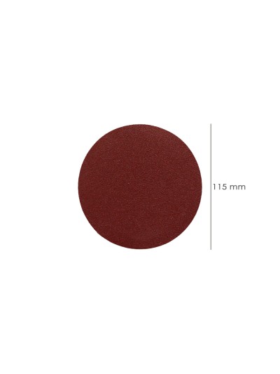 Lija Recambio Velcro Amoladora Ø 115 mm. grano 180 (10 Piezas)