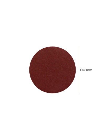 Lija Recambio Velcro Disco Ø 125 mm. Con Agujeros Grano 180 (10 Piezas)