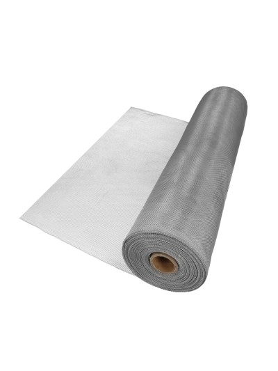 Tela Mosquitera Aluminio 18x14 Ancho 60 cm. Rollo 30 Metros. Malla Mosquitera Aluminio Anti Mosquitos, Antimoscas,