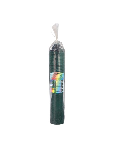 Malla Sombreo Rollo 3 x 50 metros, Reduce Radiación, Protección Jardín y Terraza, Regula Temperatura, Color Verde Claro