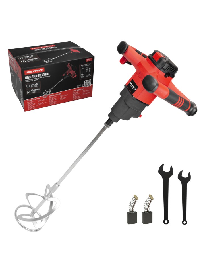 Mezclador Electrico 1800 Watt 6 Velocidades Con Variador de Potencia