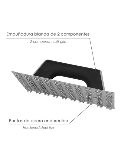 Rascador Mortero Profesional 250x145 Mango TPR