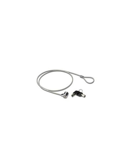 Cable de seguridad ewent cierre kensington (universal) para portatil - 2 llaves - 1.5m