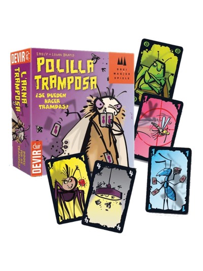 Juego de mesa devir la polilla tramposa pegi 7