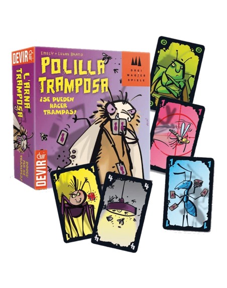 Juego de mesa devir la polilla tramposa pegi 7