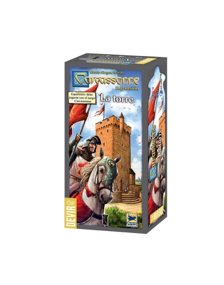 Juego de mesa devir carcassonne la torre