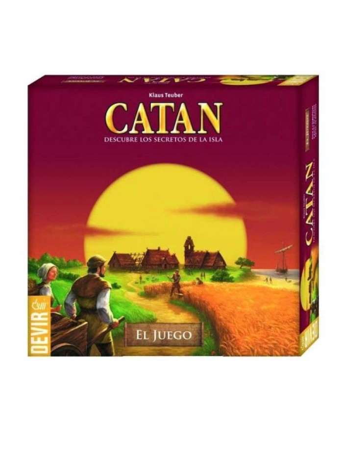 Juego de mesa devir colonos de catan 4 jugadores Juego de mesa devir colonos de catan 4 jugadores