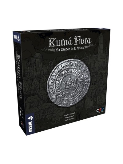 Juego de mesa devir kutná hora: la ciudad de plata + carta promocional