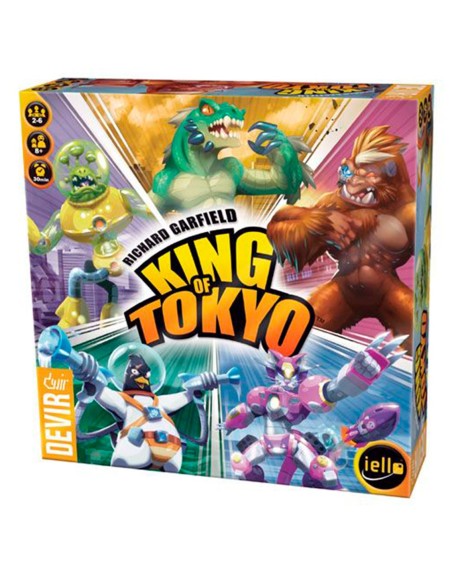 Juego de mesa devir king of tokyo pegi 8