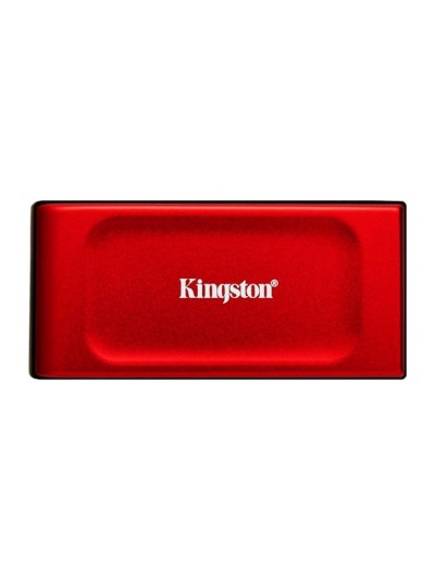 Ssd externo kingstón xs1000 rojo