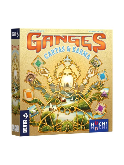 Juego de mesa ganges cartas y karma