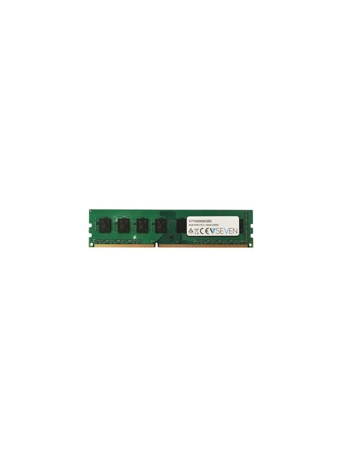Memoria ram v7 dimm 8gb ddr3 1333 mhz pc3 10600 cl9 dimm v7106008gbd Memoria ram v7 dimm 8gb ddr3 1333 mhz pc3 10600 cl9 dimm v7106008gbd