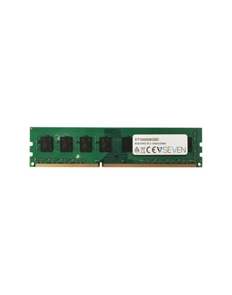 Memoria ram v7 dimm 8gb ddr3 1333 mhz pc3 10600 cl9 dimm v7106008gbd
