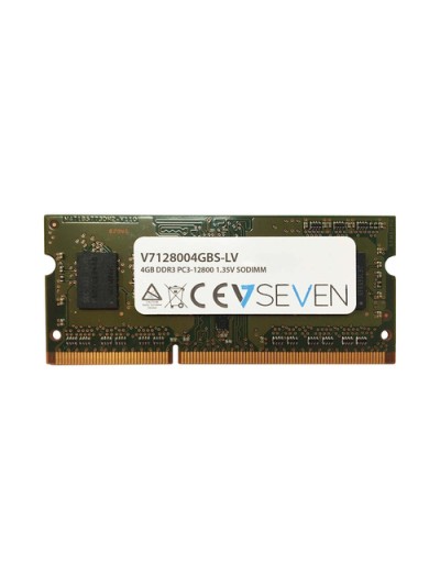Memoria ram v7 sodimm 4gb ddr3 1600 mhz pc3 - 12800