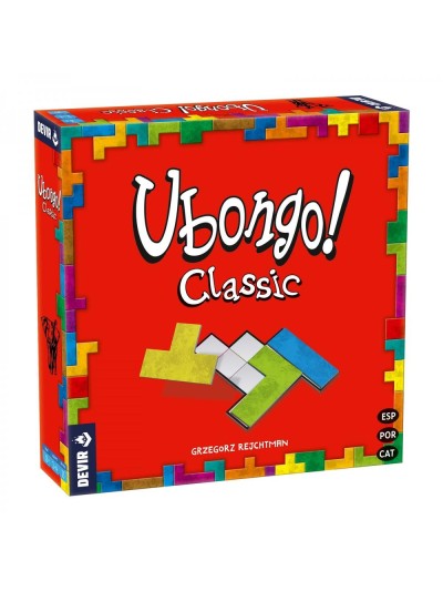 Juego de mesa devir ubongo versión trilingüe pegi 8