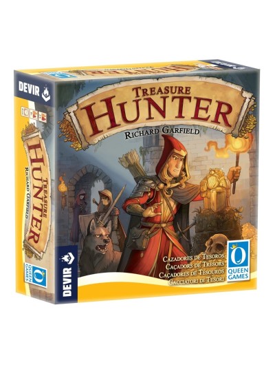 Juego de mesa devir treasure hunters pegi 8