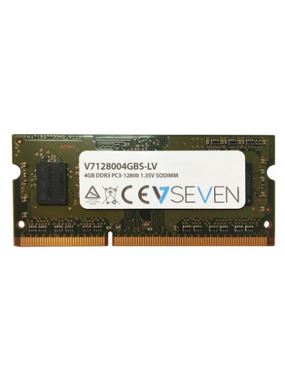 Memoria ram v7 sodimm 4gb ddr3 1600 mhz pc3 - 12800 cl11