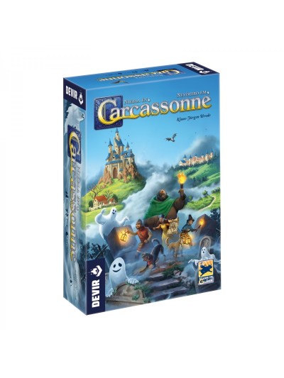 Juego de mesa devir carcassonne niebla en carcassonne