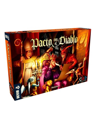 Juego de mesa devir pacto con el diablo