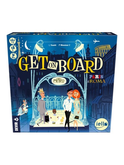 Juego de mesa devir get on board