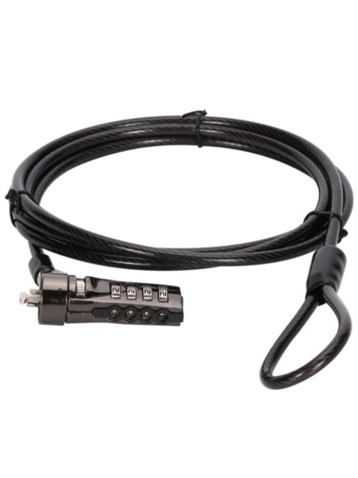 Cable seguridad para portatiles 1.8m conceptronic Cable seguridad para portatiles 1.8m conceptronic