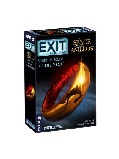 Juego de mesa devir exit el señor de los anillos sombras sobrela tierra media