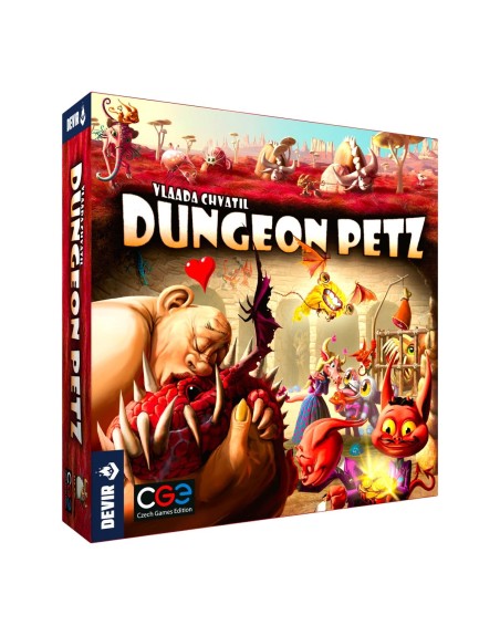 Juego de mesa devir dungeon petz