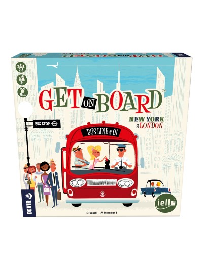 Juego de mesa devir get on board new york & london