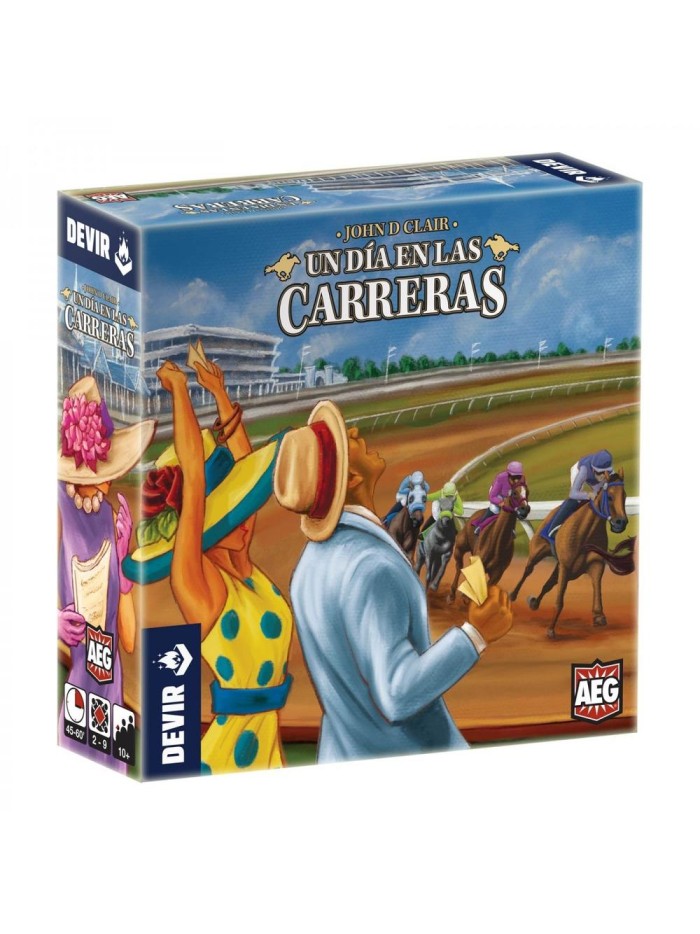 Juego de mesa devir un día en las carreras Juego de mesa devir un día en las carreras
