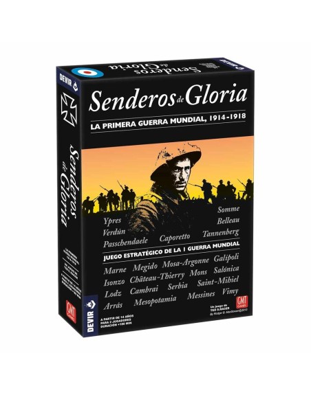 Juego de mesa devir senderos de gloria