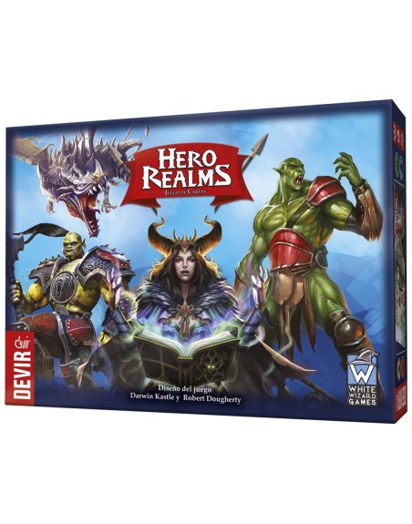 Juego de mesa devir hero realms básico pegi 12