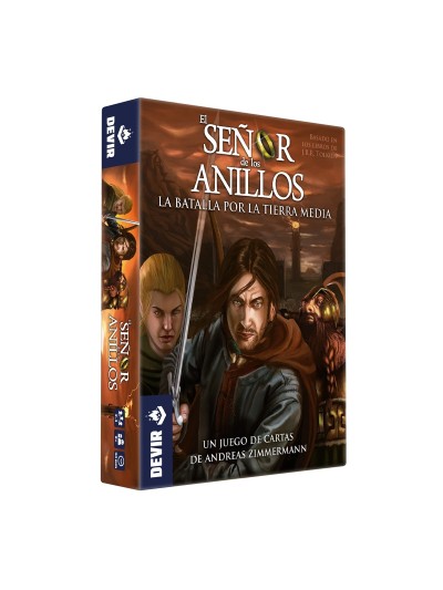 Juego de cartas devir el señor de los anillos batalla por la tierra media