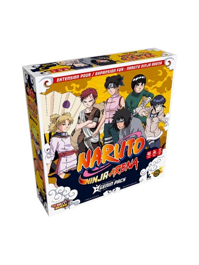 Juego de mesa naruto ninja arena genin pack edad recomendada 10 años (ingles)