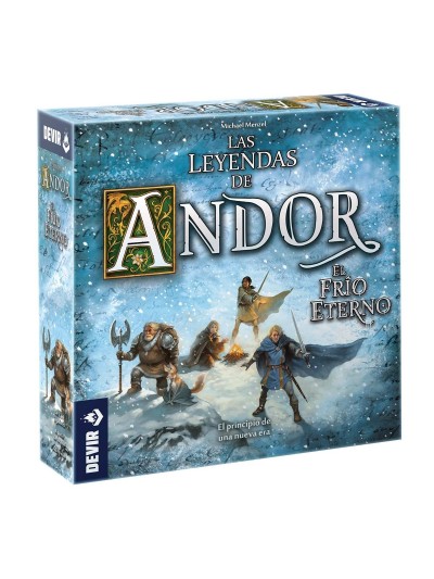 Juego de mesa devir las leyendas de andor - el frío eterno