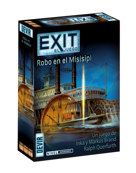 Juego de mesa exit 14 robo en el mississippi