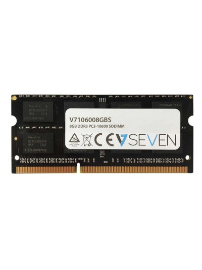 Memoria ram v7 sodimm 8gb ddr3 1333 mhz pc3 - 10600