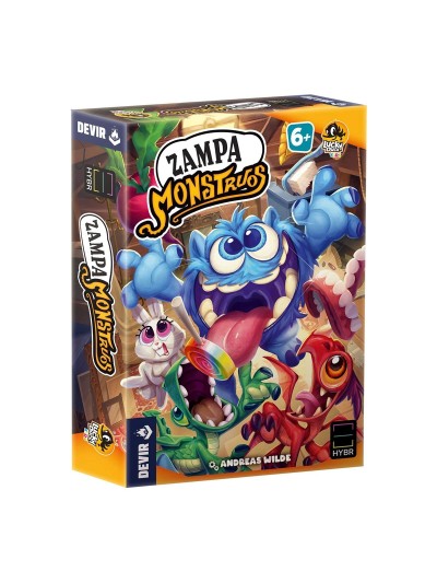 Juego de mesa devir zampa monstruos