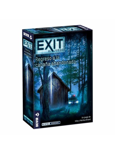 Juego de mesa devir exit regreso a la cabaña abandonada