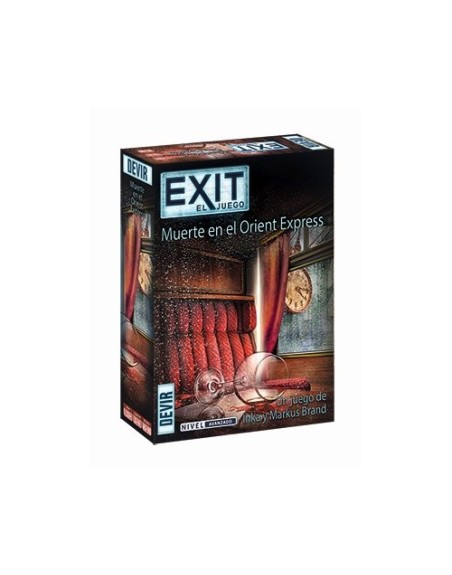Juego de mesa devir exit 8 muerte en el orient express