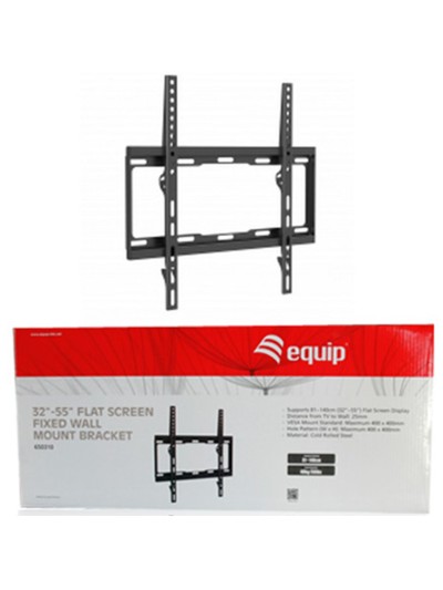 Soporte pantalla equip 32 pulgadas - 55 pulgadas fijo vesa max. 400x400