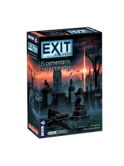 Juego de mesa devir exit el cementerio de las tinieblas