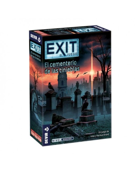 Juego de mesa devir exit el cementerio de las tinieblas