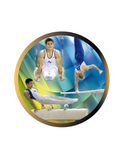 25/26 DISCO EPOXY GIMNASIA MASCULINA Ø 2,5 CM