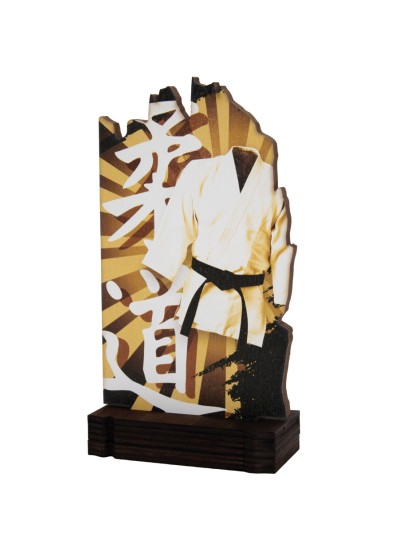 25/26 TROFEO MADERA ARTES MARCIALES . 19 CM