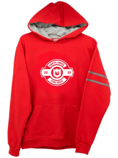 Sudadera Fenix roja Santo Ángel