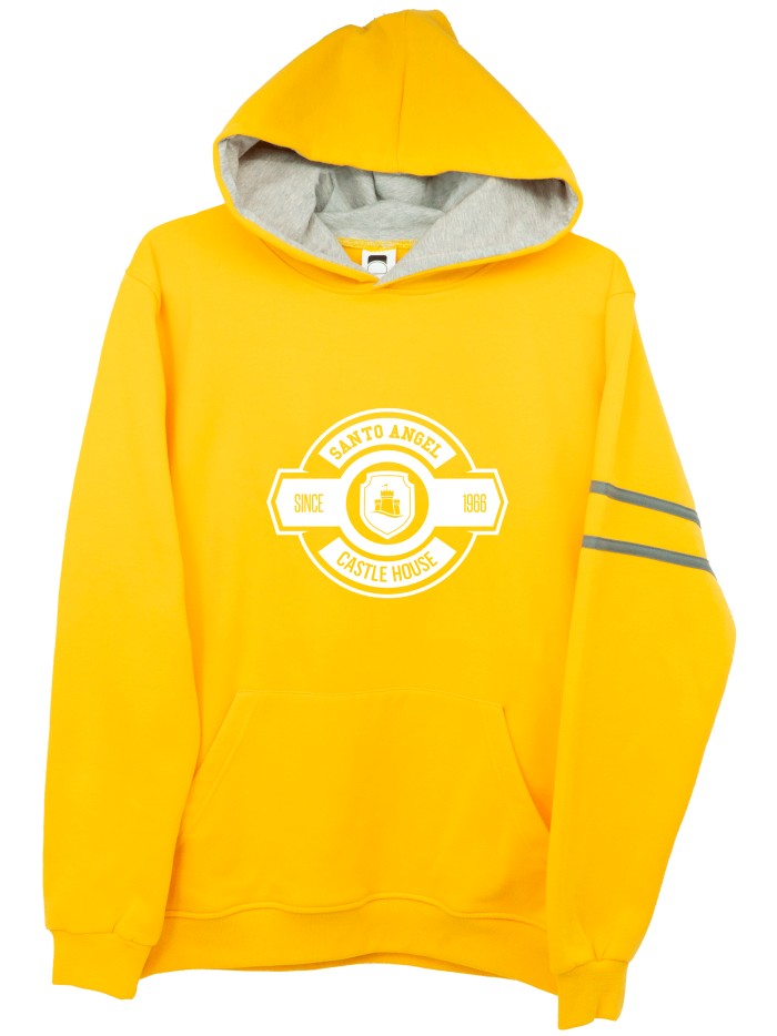 Sudadera Castle amarillo Santo Ángel Sudadera Castle amarillo Santo Ángel